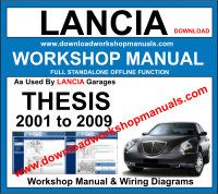 Lancia Thesis workshop repair manual download